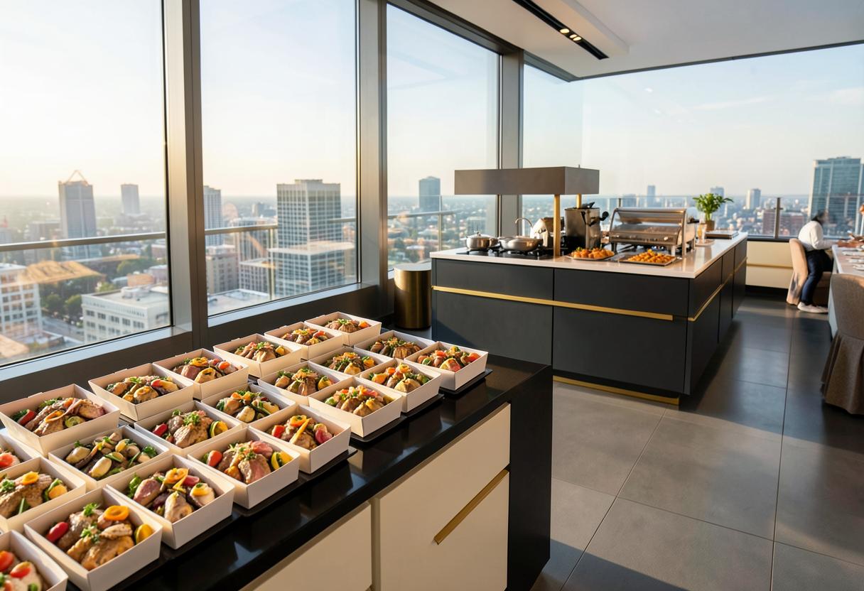 Corporate Events catering by L & V